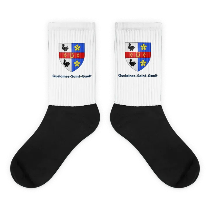 Chaussettes — blason de Quelaines-Saint-Gault