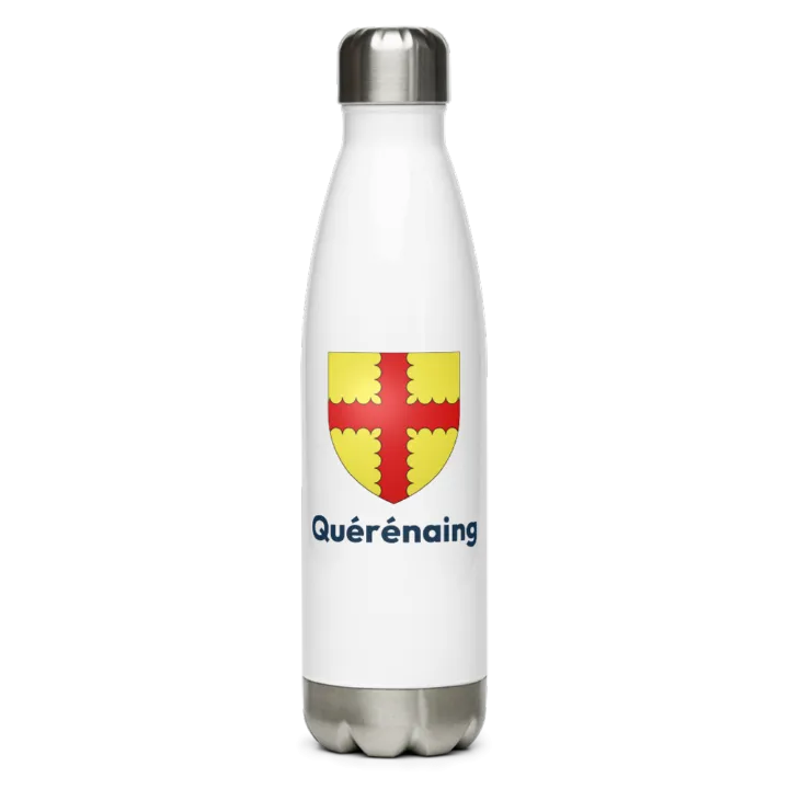 Gourde inox blason de Quérénaing