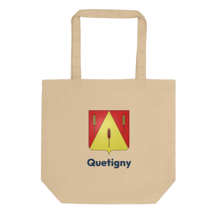 Tote bag coton bio — blason de Quetigny