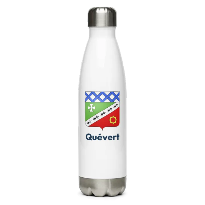 Gourde inox blason de Quévert