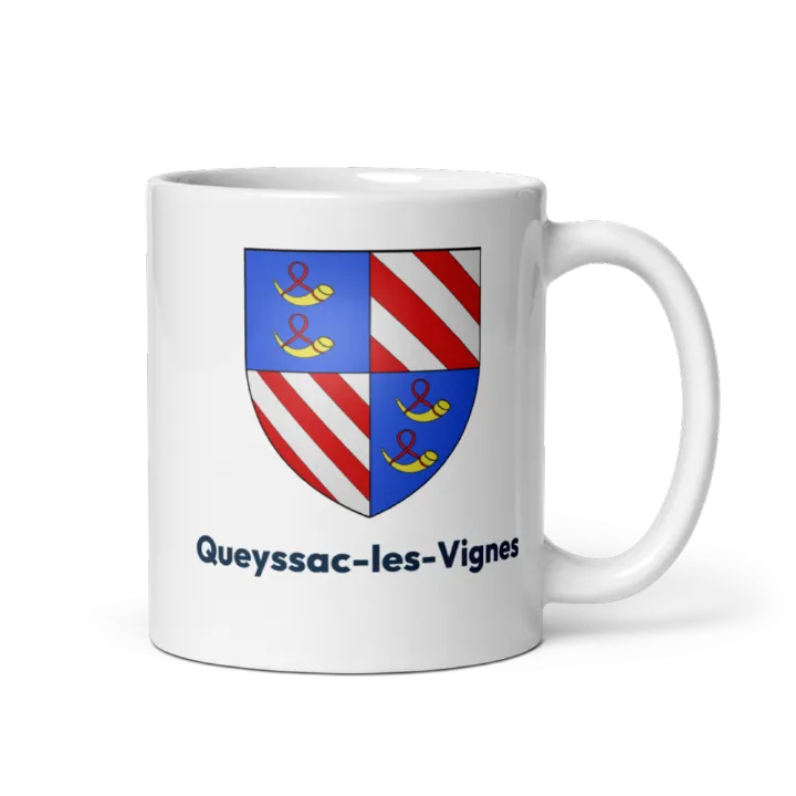 Mug blason de Queyssac-les-Vignes