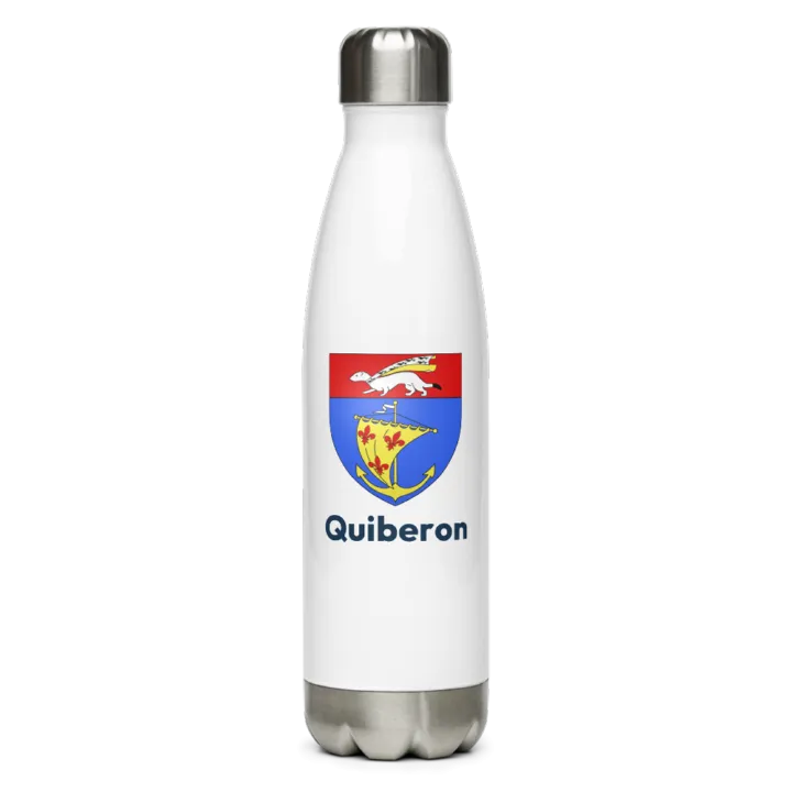 Gourde inox blason de Quiberon