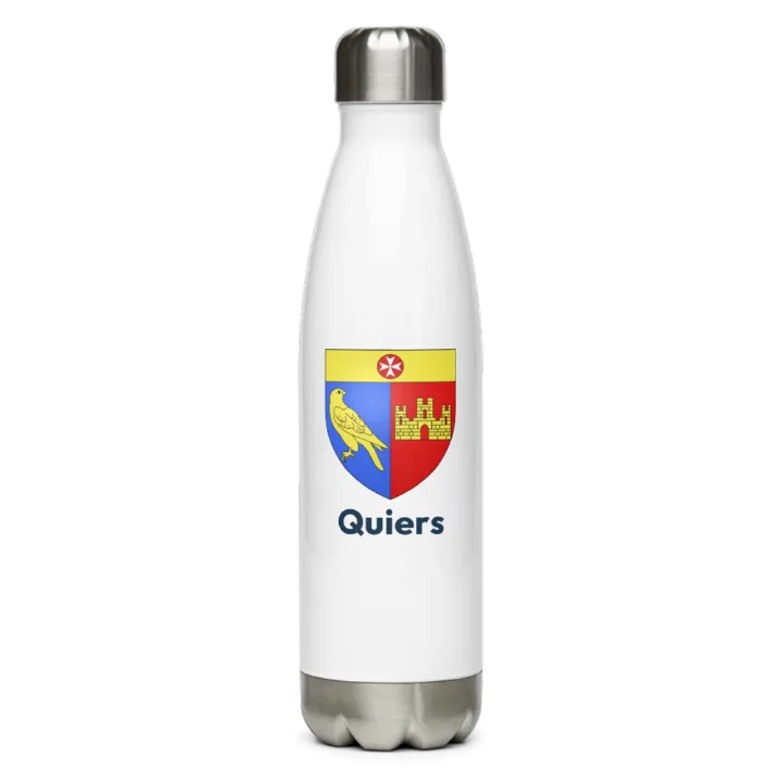Gourde inox blason de Quiers