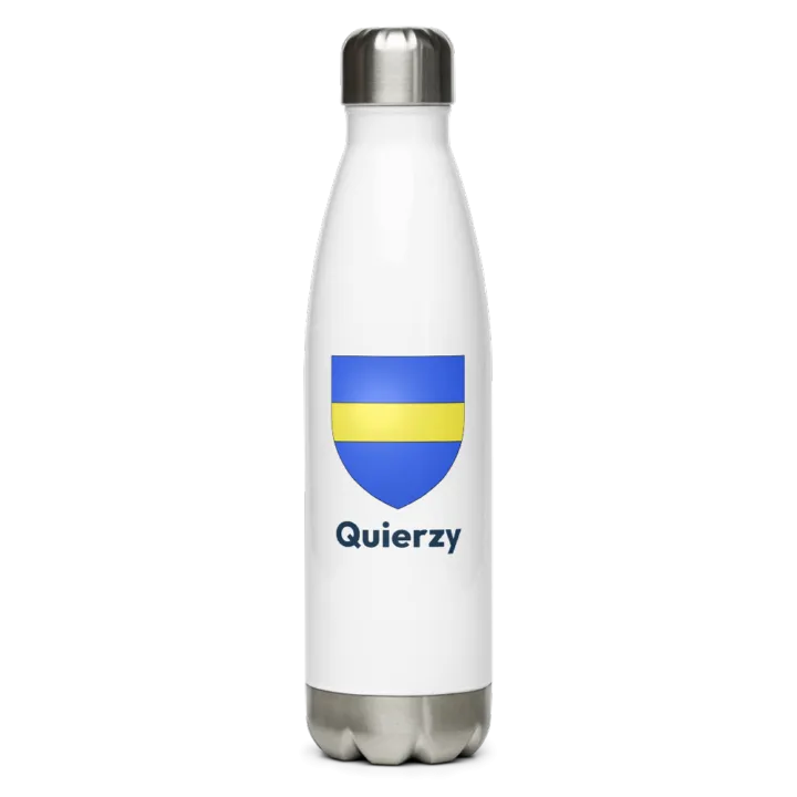 Gourde inox blason de Quierzy