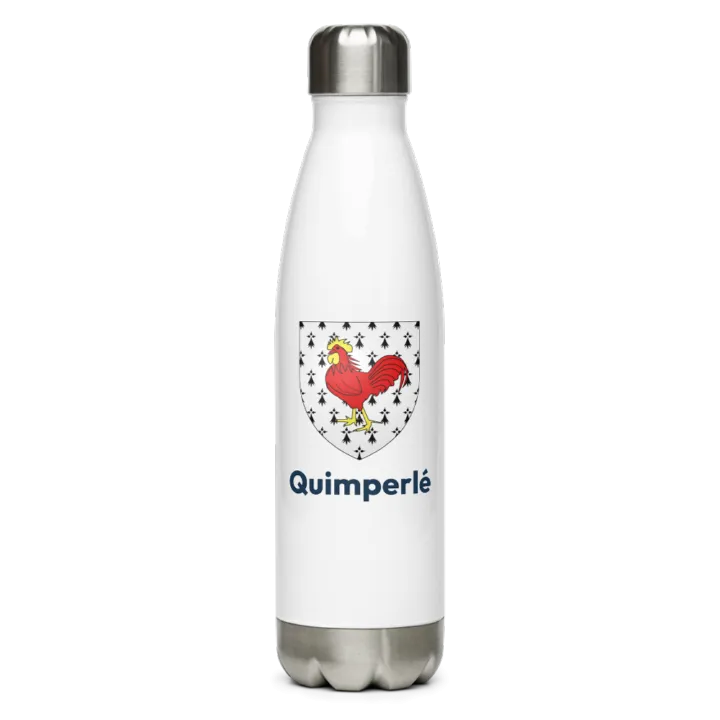 Gourde inox blason de Quimperlé