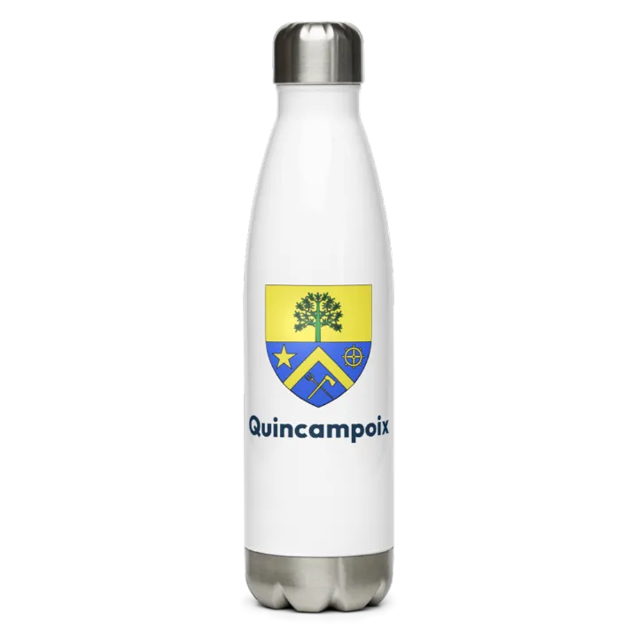 Gourde inox blason de Quincampoix