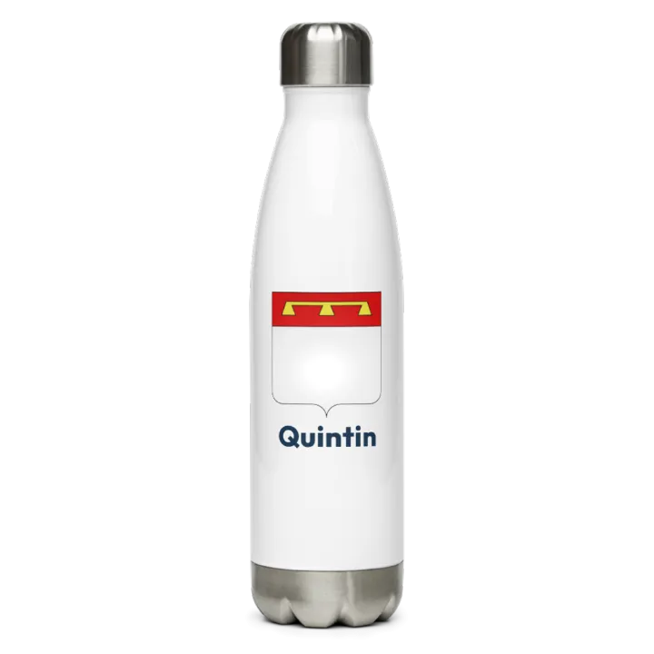 Gourde inox blason de Quintin