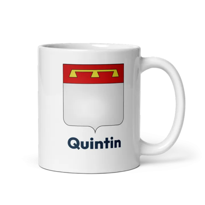 Mug blason de Quintin