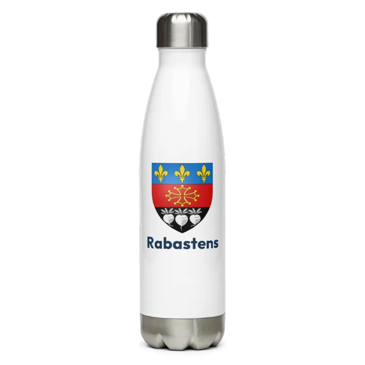 Gourde inox blason de Rabastens
