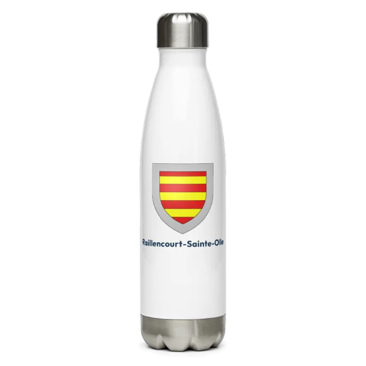 Gourde inox blason de Raillencourt-Sainte-Olle