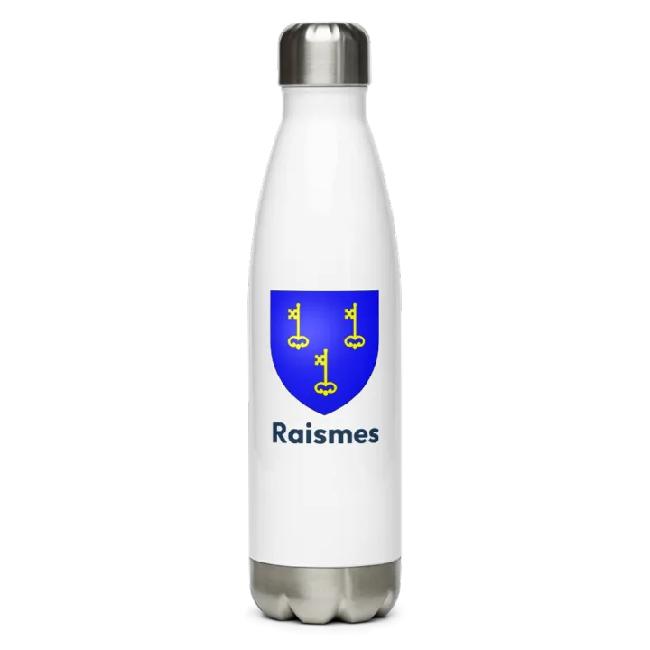 Gourde inox blason de Raismes