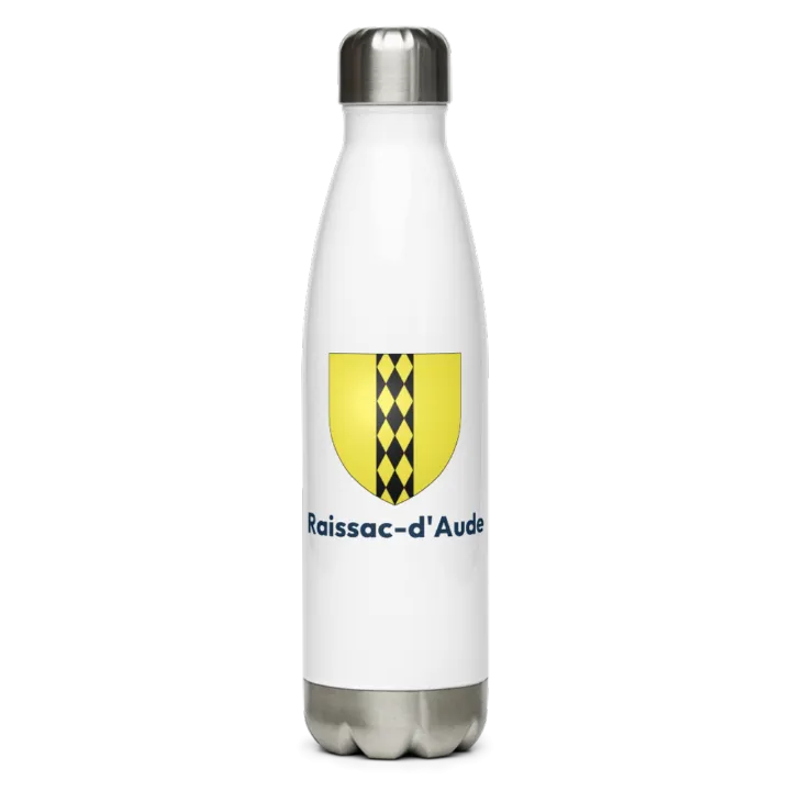 Gourde inox blason de Raissac-d'Aude