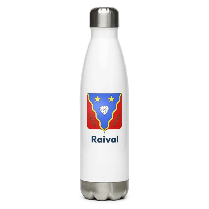 Gourde inox blason de Raival