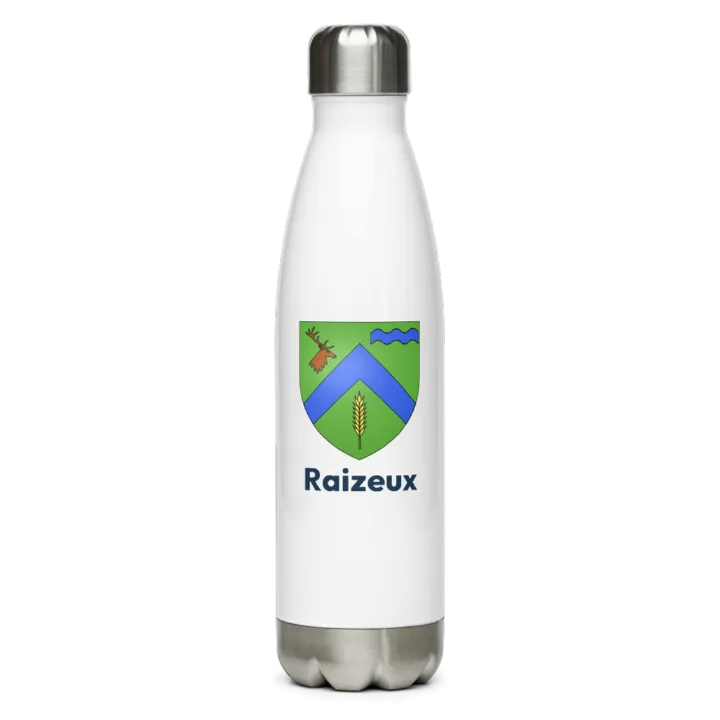 Gourde inox blason de Raizeux