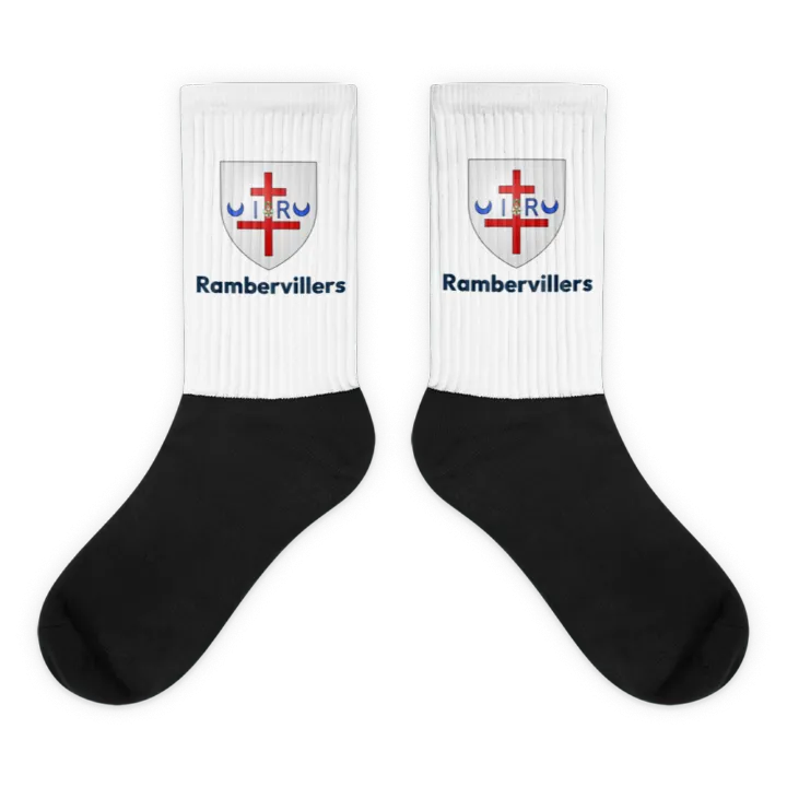 Chaussettes — blason de Rambervillers