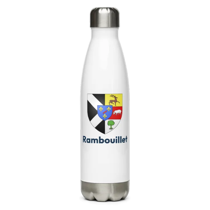 Gourde inox blason de Rambouillet