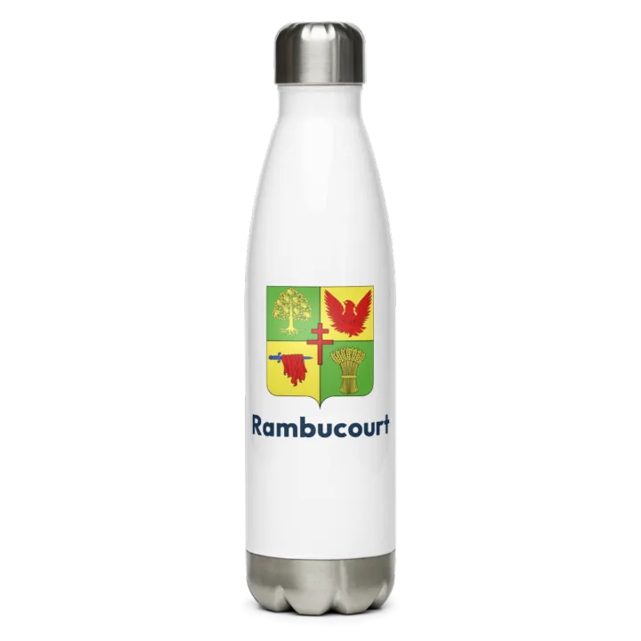 Gourde inox blason de Rambucourt