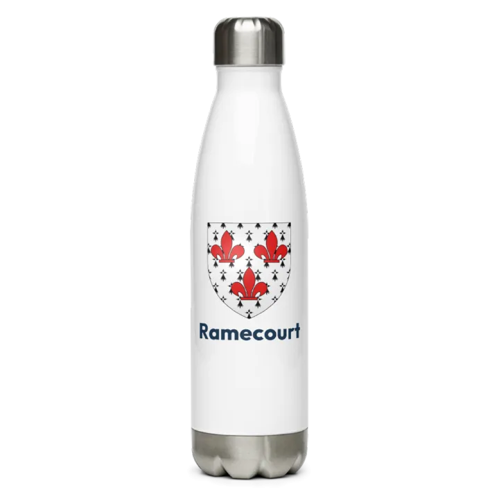 Gourde inox blason de Ramecourt