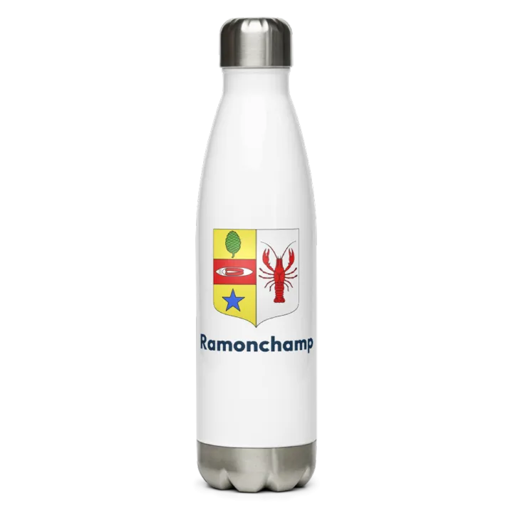 Gourde inox blason de Ramonchamp