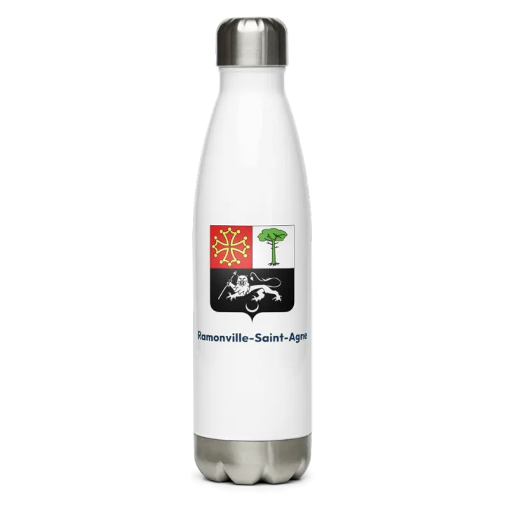 Gourde inox — blason de Ramonville-Saint-Agne