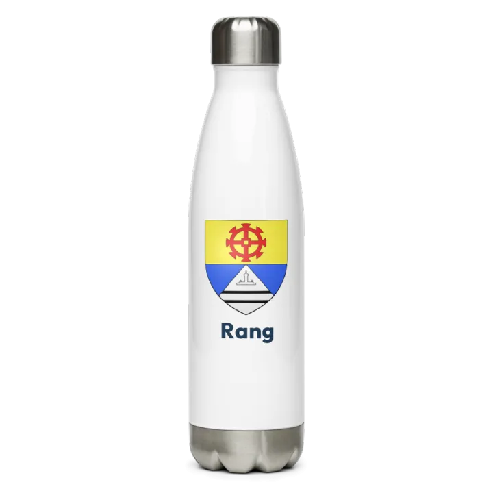 Gourde inox blason de Rang