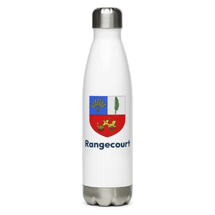 Gourde inox blason de Rangecourt