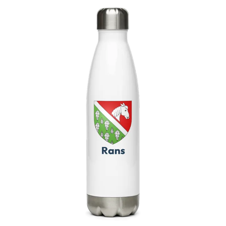 Gourde inox blason de Rans