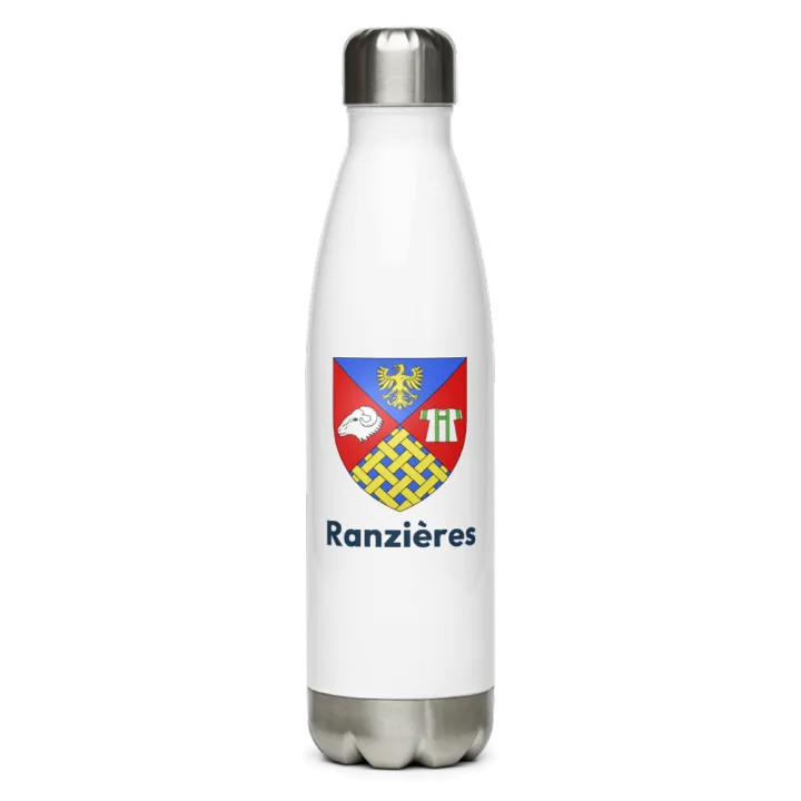 Gourde inox blason de Ranzières