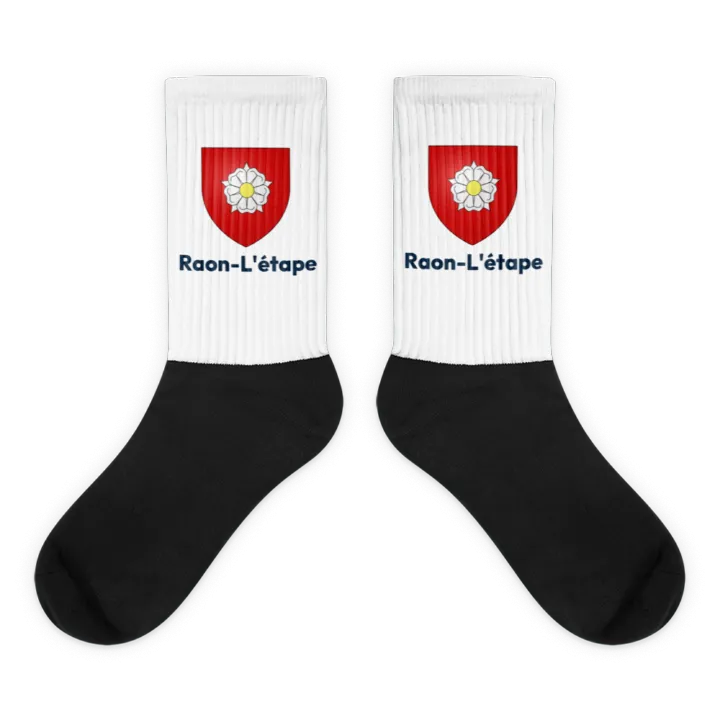 Chaussettes — blason de Raon-l'Étape