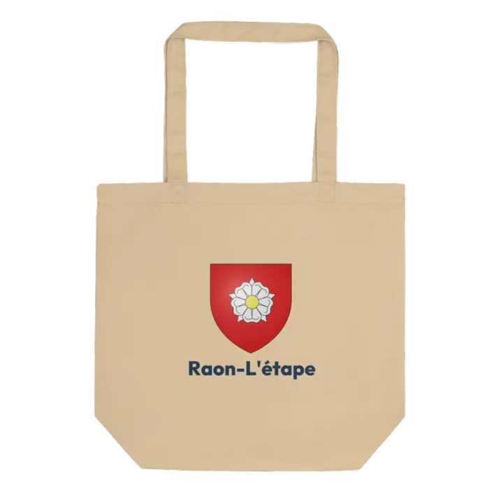 Tote bag coton bio — blason de Raon-l'Étape