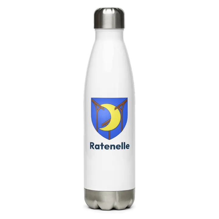 Gourde inox blason de Ratenelle