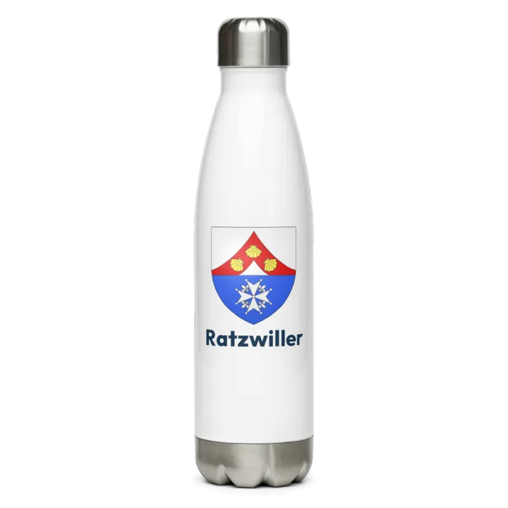 Gourde inox blason de Ratzwiller
