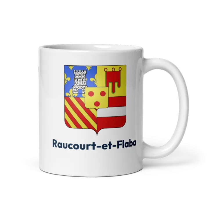 Mug blason de Raucourt-et-Flaba