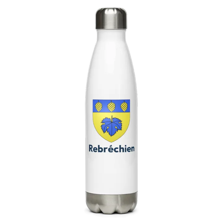Gourde inox blason de Rebréchien