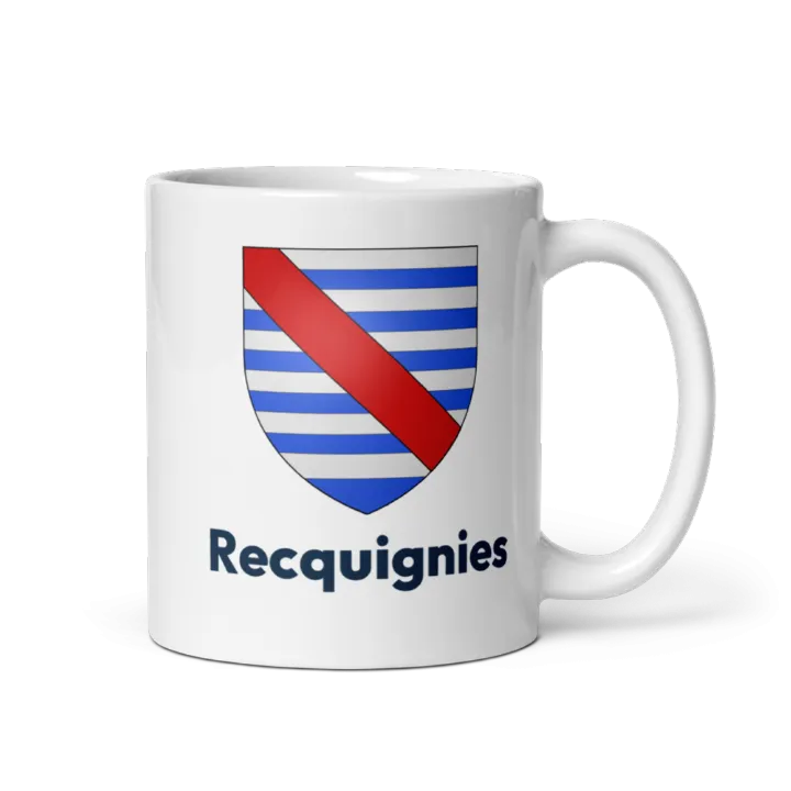 Mug blason de Recquignies