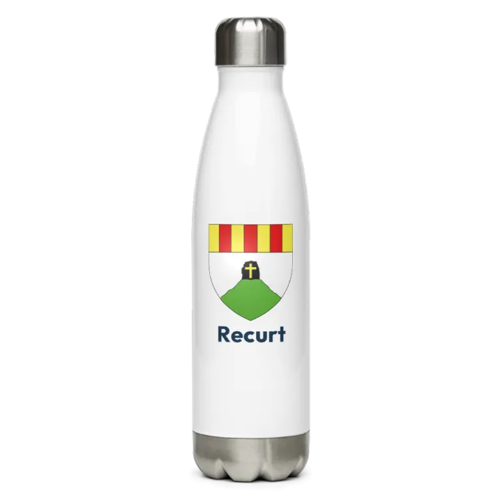 Gourde inox blason de Recurt