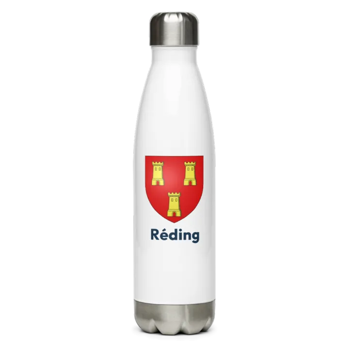 Gourde inox blason de Réding