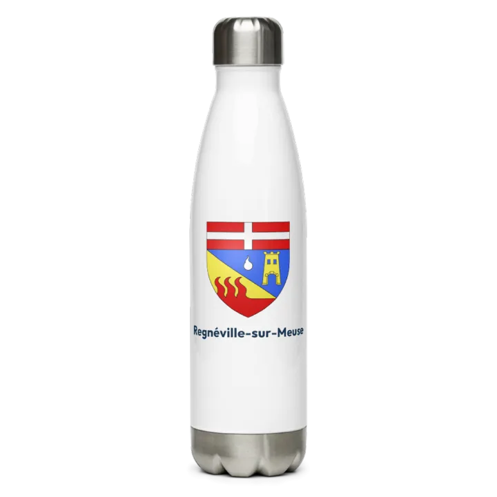 Gourde inox blason de Regnéville-sur-Meuse