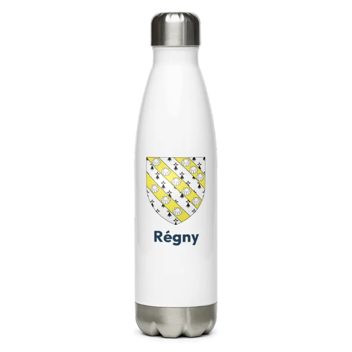 Gourde inox blason de Régny