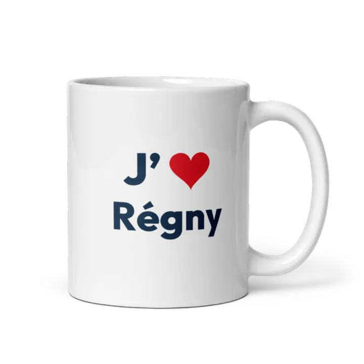 Mug « J’❤ Régny »