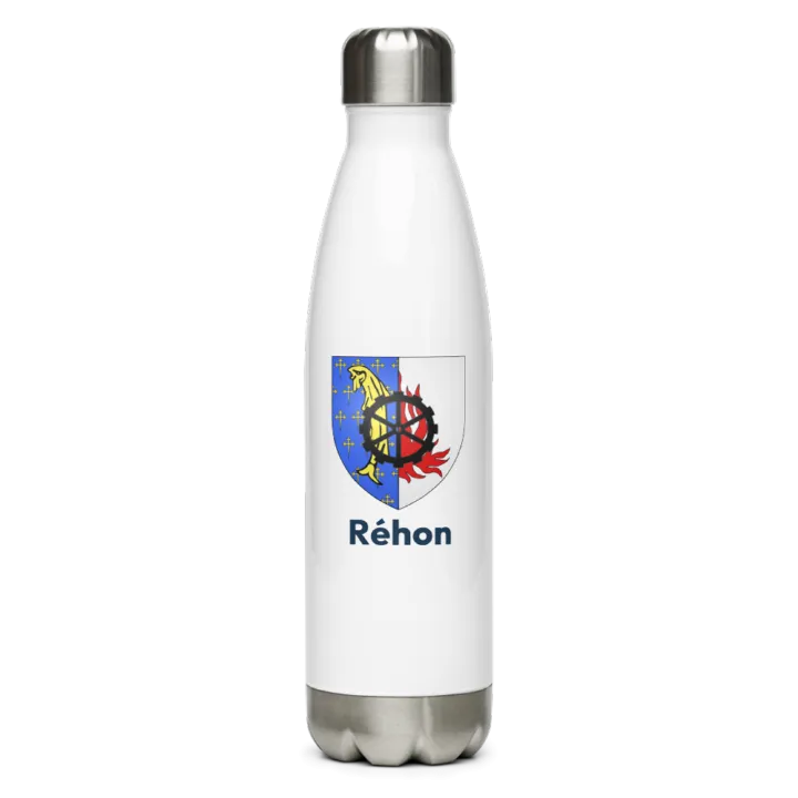 Gourde inox blason de Réhon