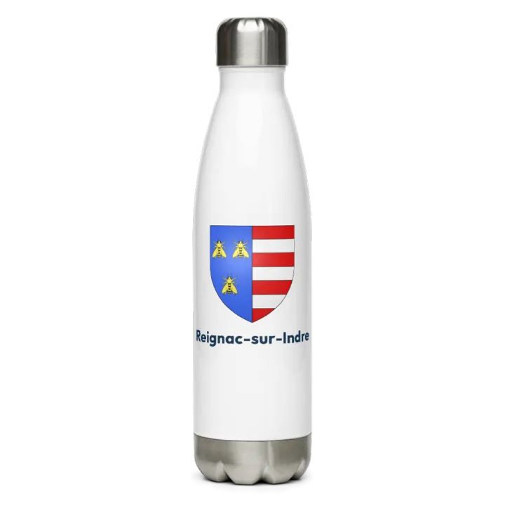 Gourde inox blason de Reignac-sur-Indre
