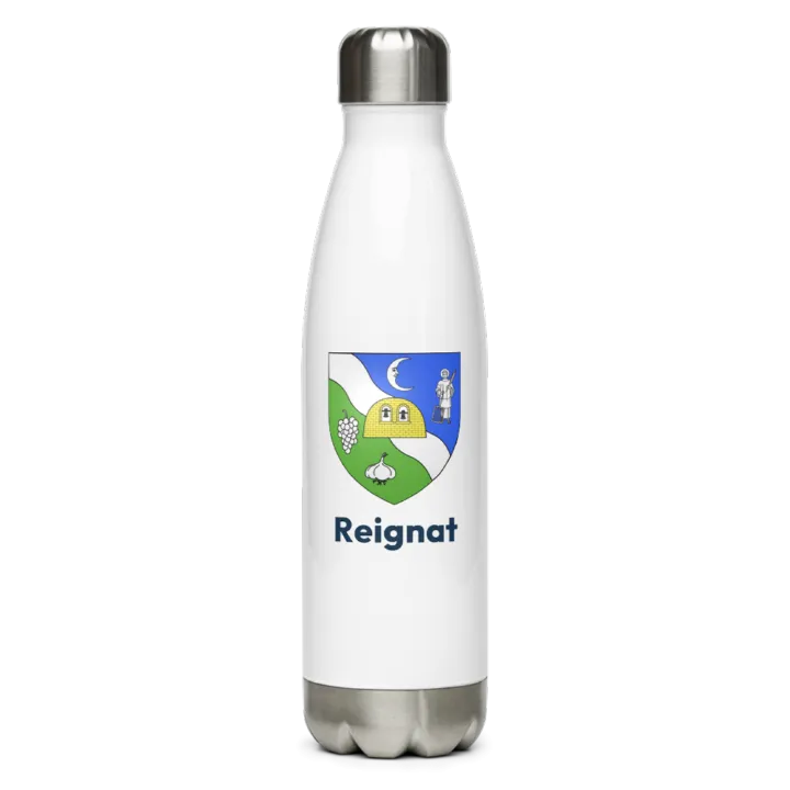 Gourde inox blason de Reignat
