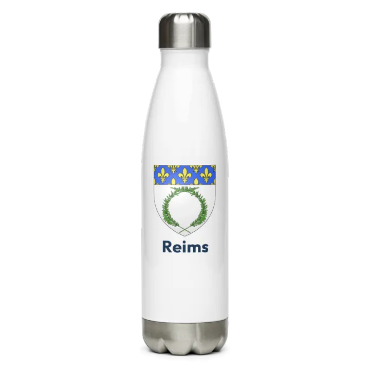 Gourde inox blason de Reims