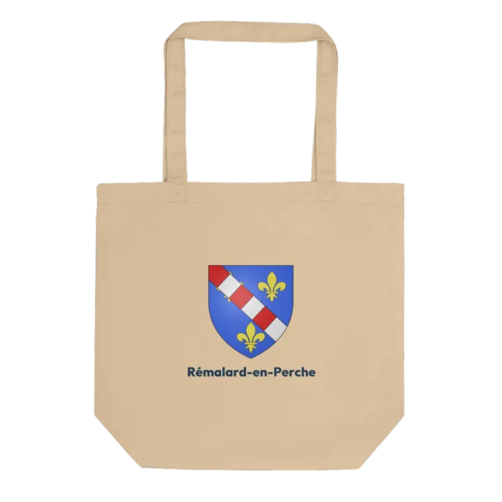 Tote bag coton bio — blason de Rémalard en Perche