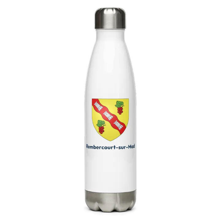 Gourde inox blason de Rembercourt-sur-Mad