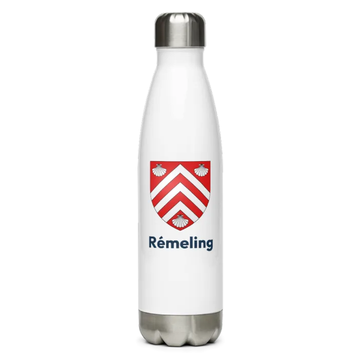 Gourde inox blason de Rémeling