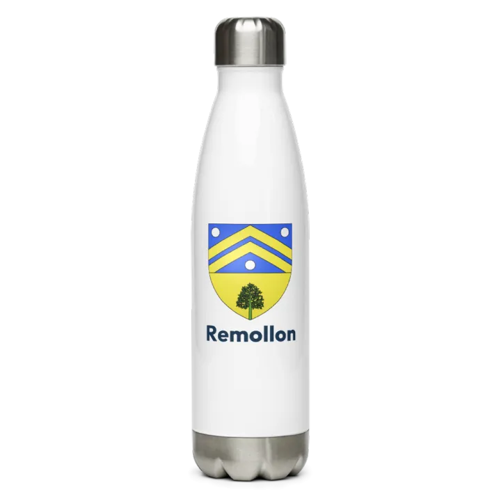 Gourde inox blason de Remollon