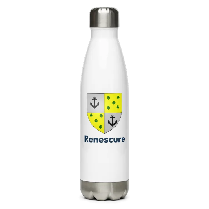 Gourde inox blason de Renescure