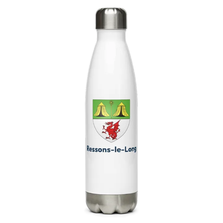 Gourde inox blason de Ressons-le-Long